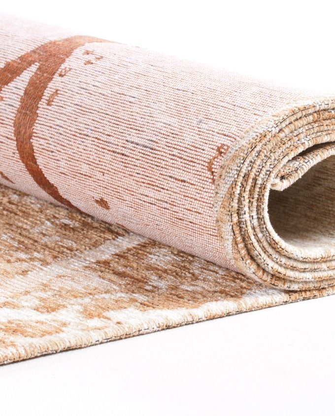 Tom Tailor Fine Lines 870 gold vintage szőnyeg - Leguan Exclusive - Tom Tailor - 50 x 80 cm