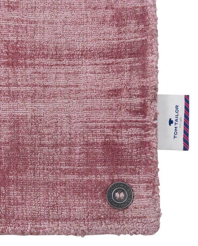 Tom Tailor Shine uni 251 rose viszkóz szőnyeg - Leguan Exclusive - Tom Tailor - 50 x 80 cm