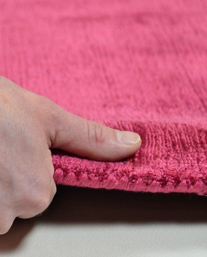 Tom Tailor Shine uni 260 berry viszkóz szőnyeg - Leguan Exclusive - Tom Tailor - 50 x 80 cm