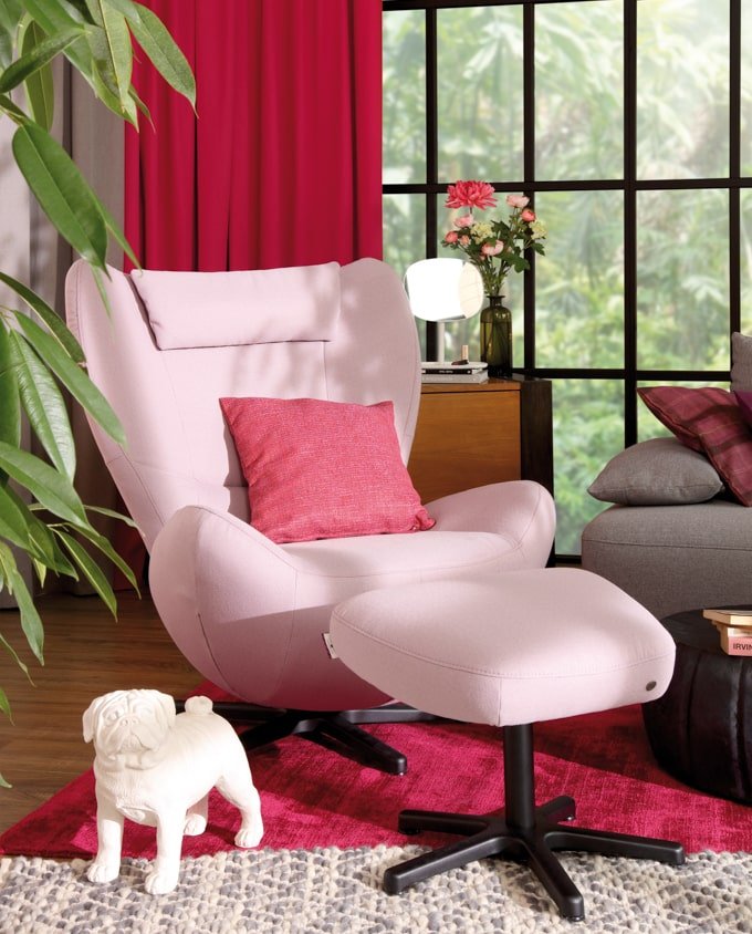 Tom Tailor Shine uni 260 berry viszkóz szőnyeg - Leguan Exclusive - Tom Tailor - 50 x 80 cm