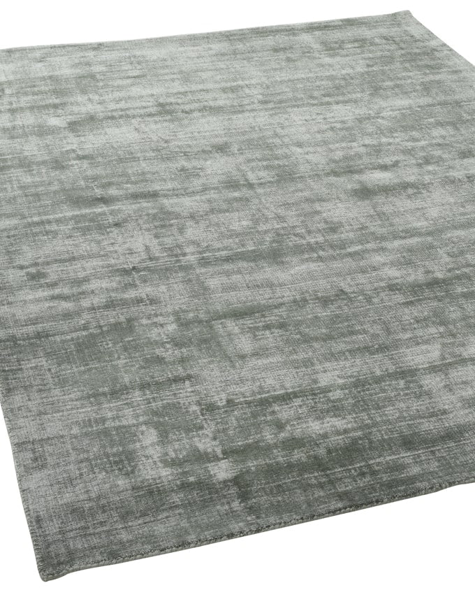Tom Tailor Shine uni 300 green viszkóz szőnyeg - Leguan Exclusive - Tom Tailor - 50 x 80 cm