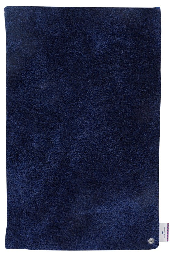 Tom Tailor Soft Bath Uni navy 330 fürdőszoba szőnyeg - Leguan Exclusive - Tom Tailor - 60 x 100 cm