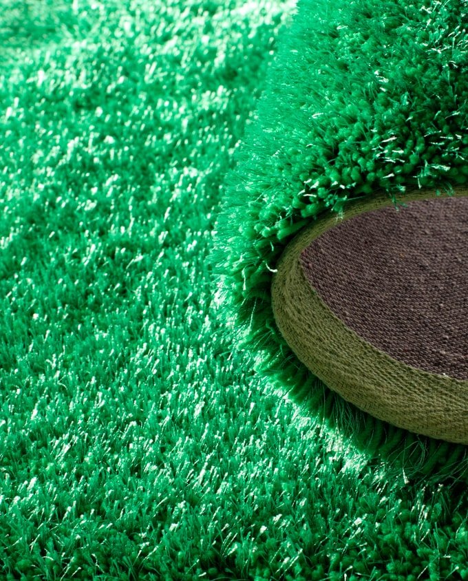 Tom Tailor Soft uni 301 green shaggy szőnyeg 160 x 230 cm - Leguan Exclusive - Tom Tailor -