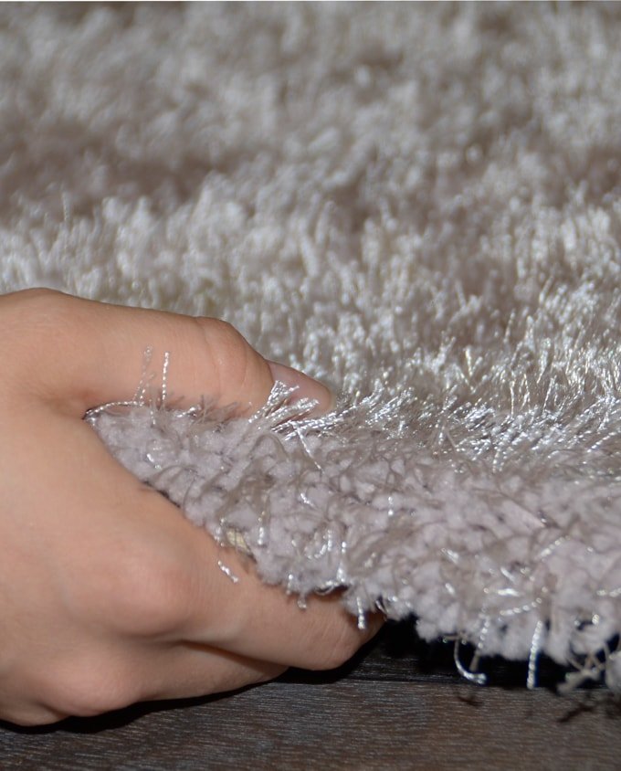 Tom Tailor Soft uni 550 beige shaggy szőnyeg - Leguan Exclusive - Tom Tailor - 50 x 80 cm