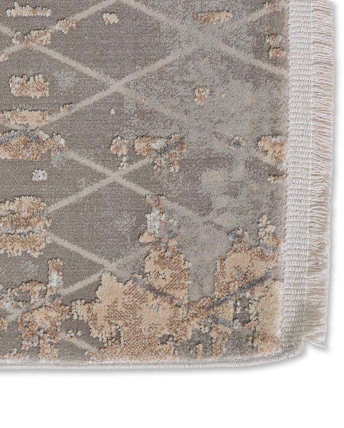 Vision 6103 212 006 diamonds beige design szőnyeg - Leguan Exclusive - Schöner Wohnen - 80 x 150 cm