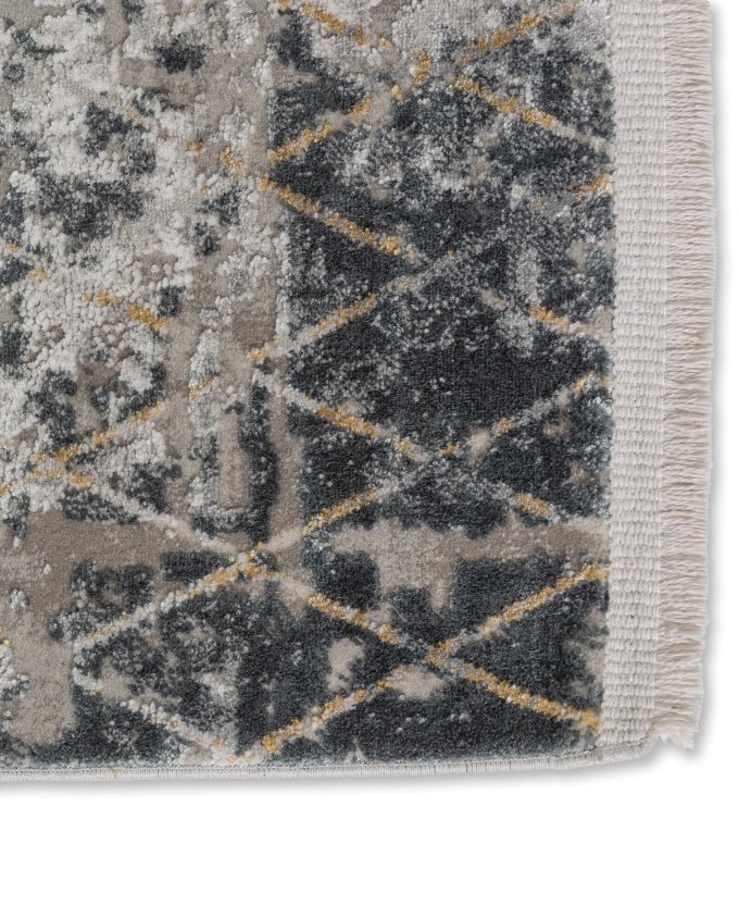 Vision 6103 212 040 diamonds anthrazit design szőnyeg - Leguan Exclusive - Schöner Wohnen - 80 x 150 cm