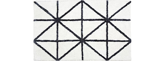 Barbados 1950 grafikus mintás fürdőszoba szőnyeg 60 × 90 cm