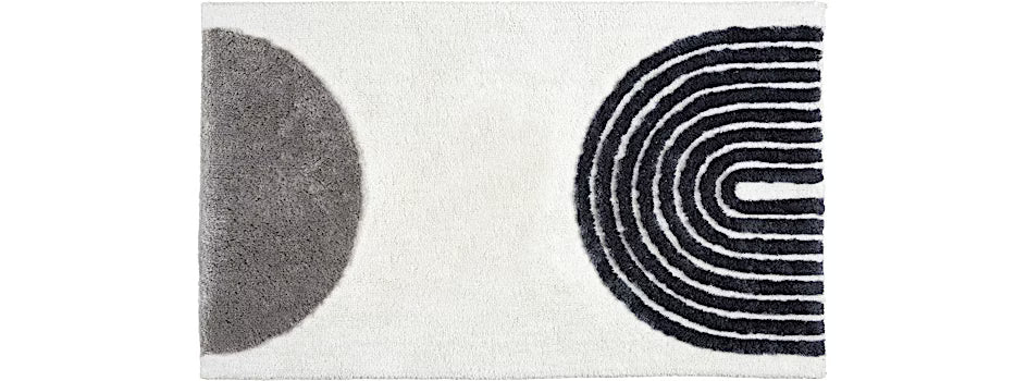 Barbados 1950 vonalas mintás fürdőszoba szőnyeg 60 × 90 cm