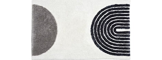 Barbados 1950 vonalas mintás fürdőszoba szőnyeg 60 × 90 cm