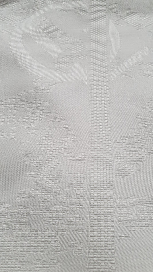 G.L. Sylvia white asztalterítő szett/160*250+10db 50*50