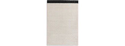 Winsome 6318 fehér japandi stílusú szőnyeg 160 × 230 cm