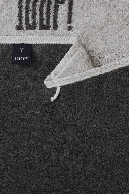 Joop! Classic BARS Doubleface Pémium frottír törölköző Platin