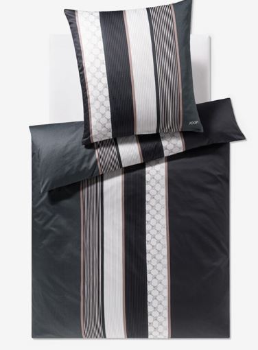 Joop! Ágyneműszett Cornflower Stripes 4069 DEEP STONE 140*200/ 70*90cm garnitúra