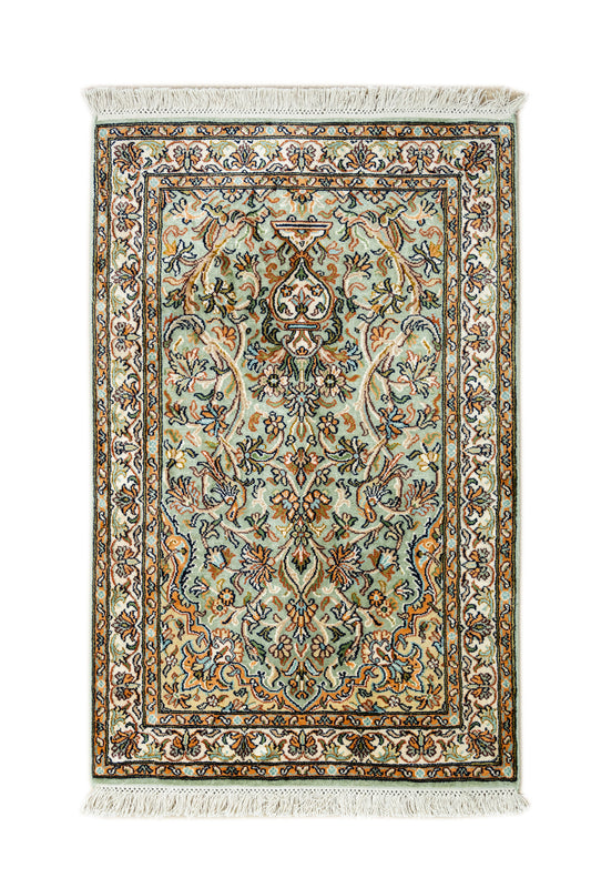 Kuldar turkasi selyemszőnyeg, 65x94 cm