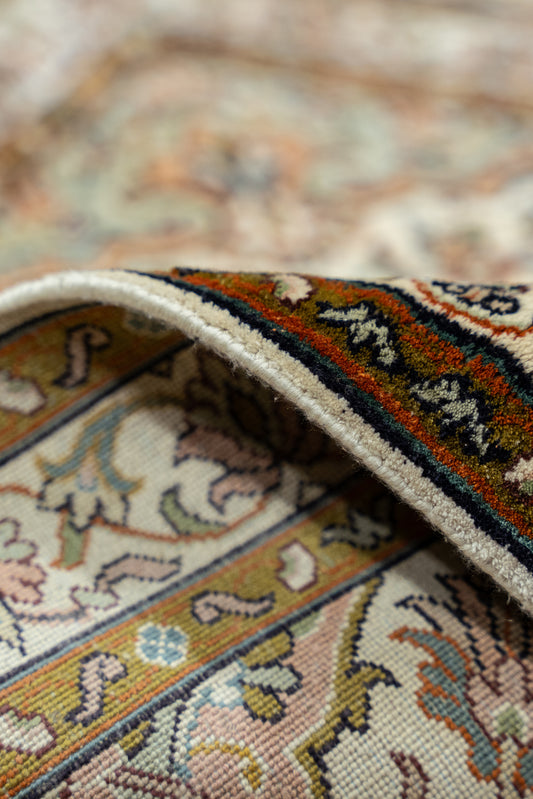 Kuldar cream selyemszőnyeg, 66x92 cm