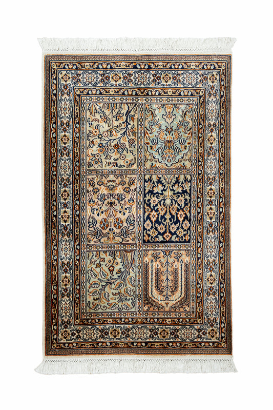 R.T. cream selyemszőnyeg, 62x93 cm