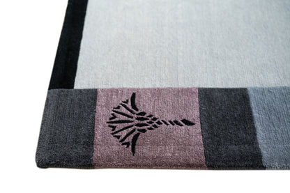 Joop! KORNFLOWER BORDER SILVER/170x240