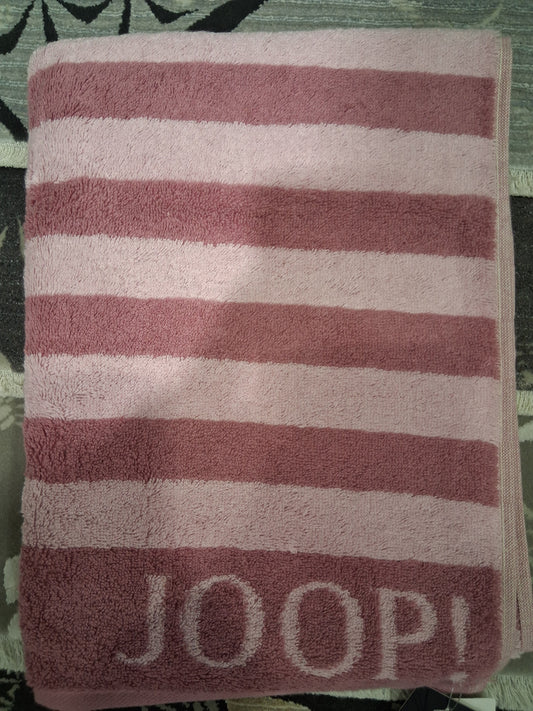 Joop! LINES 1729/23 rose csíkos törölköző