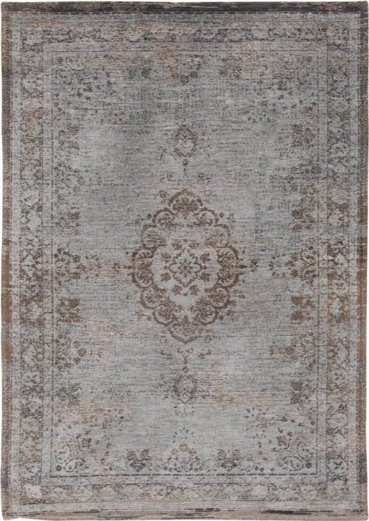 Louis De Poortere Medallion 8257 Grey Ebony