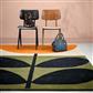 ORLA KIELY Stem  Black 059803 kézi készítésű gyapjúszőnyeg