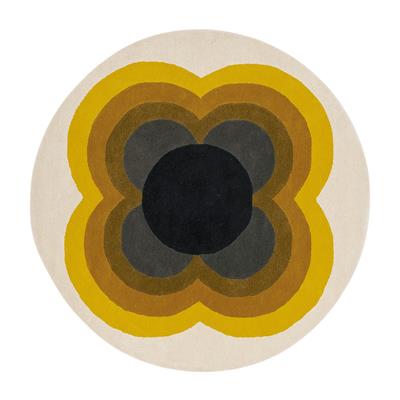 ORLA KIELY Stem  Black 059803 kézi készítésű gyapjúszőnyeg (Copy)