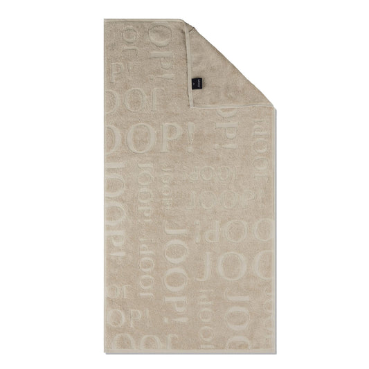 Joop! STUDIO ALLOVER 1711/370 BEIGE Pémium frottír törölköző
