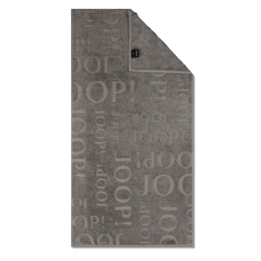 Joop! STUDIO ALLOVER 1711/779 Graphit Pémium frottír törölköző