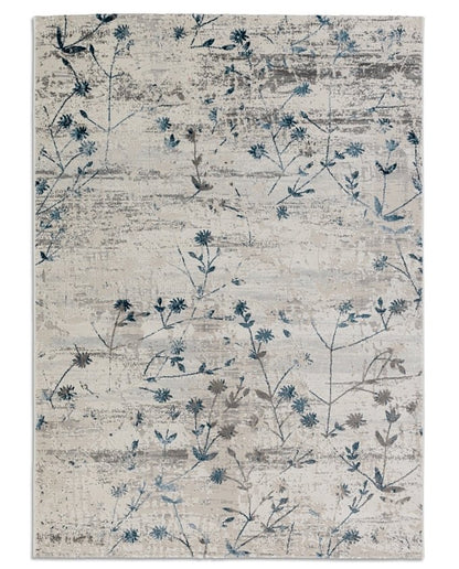 Antea 6626 211 020 blumen blau design szőnyeg - Leguan Exclusive - Schöner Wohnen - 80 x 150 cm