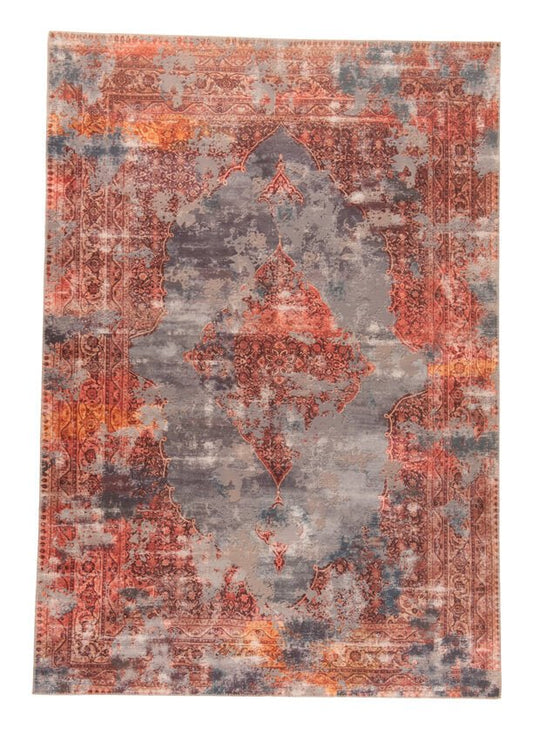 Gino Falcone Cecilia GF - 067 445 rust multi vintage szőnyeg - Leguan Exclusive - Gino Falcone - 70 x 140 cm