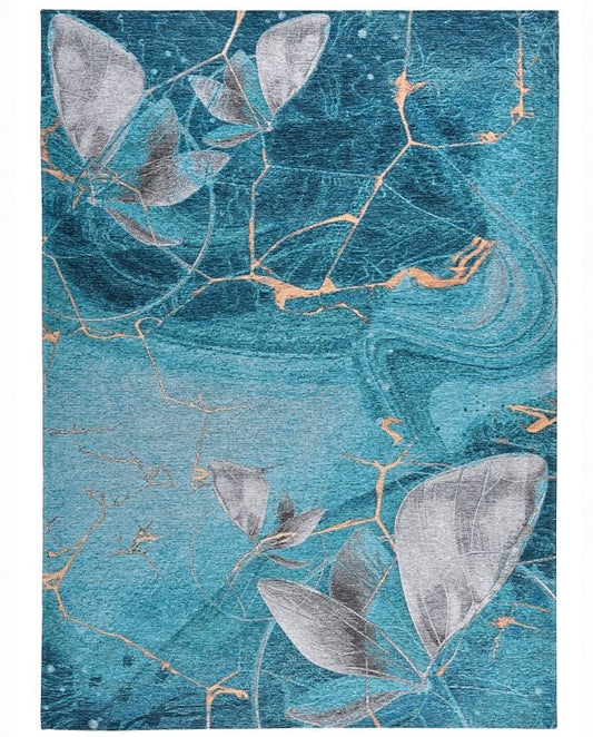 Gino Falcone Cosima GF - 110 724 turquoise multi design szőnyeg - Leguan Exclusive - Gino Falcone - 80 x 160 cm