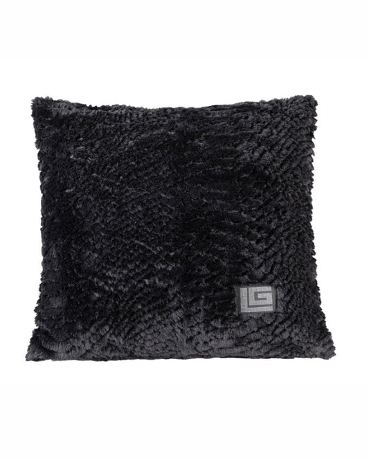 Guy Laroche Crusty black díszpárna 60 x 60 cm - Leguan Exclusive - Guy Laroche -