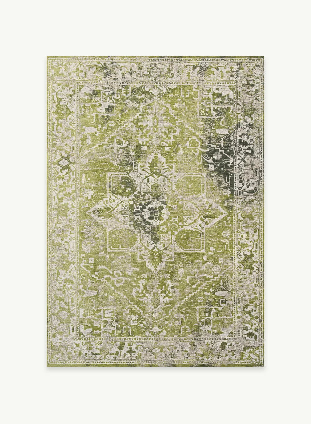 Antiquarian Tabriz Olive Wood 9645