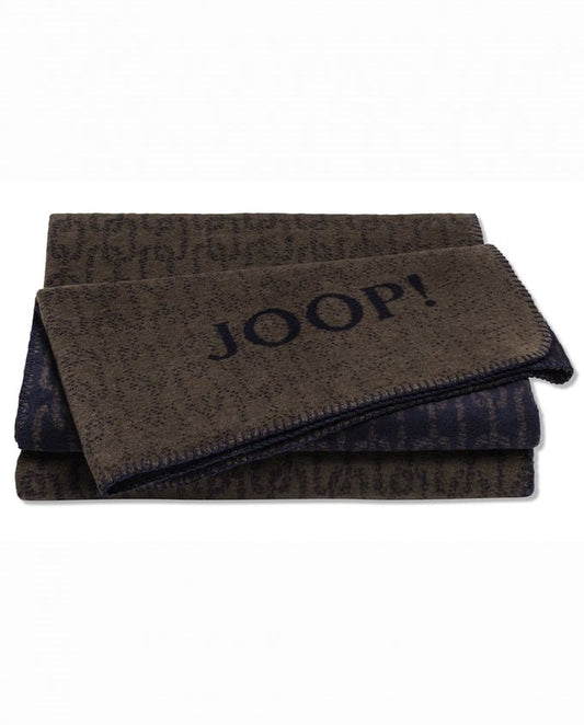 Joop! Chain caramell - marine pléd 150 x 200 cm - Leguan Exclusive - Joop! -