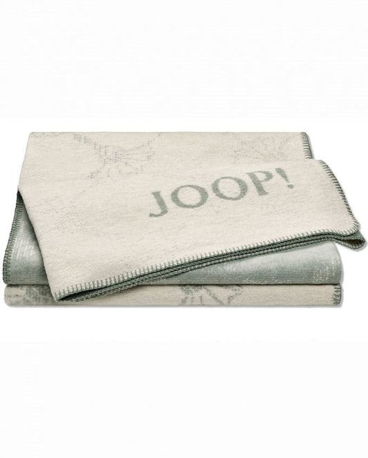 Joop! Cornflower Double natur - jade pléd 150 x 200 cm - Leguan Exclusive - Joop! -