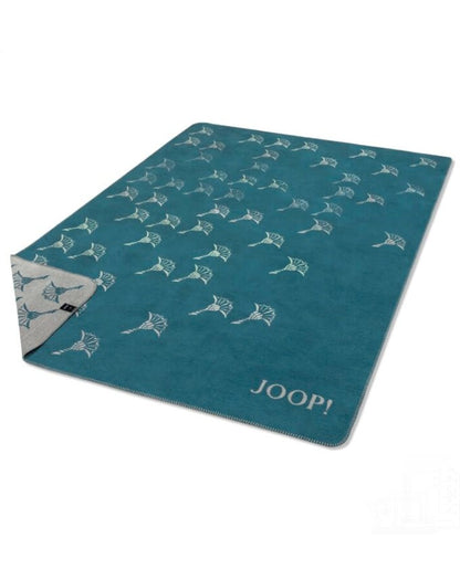 Joop! Faded cornflower aqua pléd - Leguan Exclusive - Joop! -