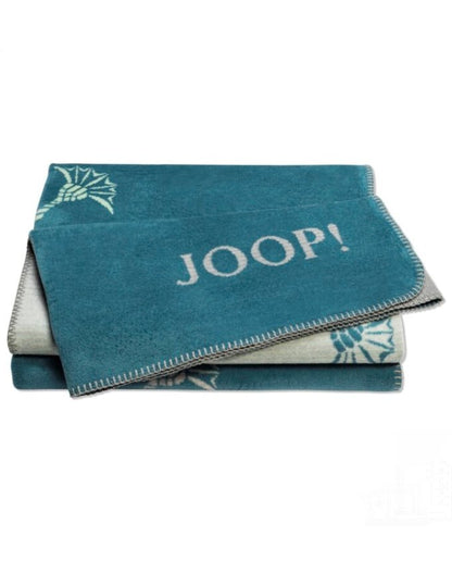 Joop! Faded cornflower aqua pléd - Leguan Exclusive - Joop! -