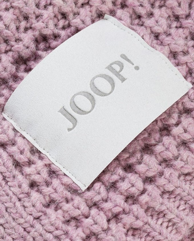 Joop! Knit rosé pléd 130 x 180 cm - Leguan Exclusive - Joop! -