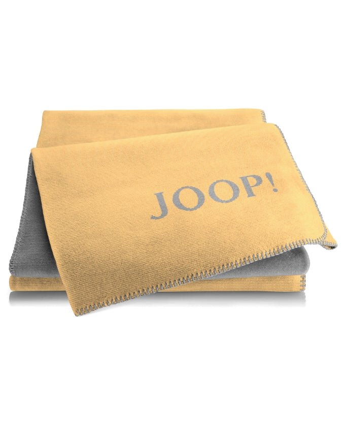 Joop! Melange gold - silber pléd 150 x 200 cm - Leguan Exclusive - Joop! -