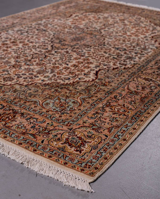 Kashmir Silk 1670120 kézi készítésű, egyedi selyemszőnyeg, 123 x 185cm - Leguan Exclusive - Leguan Exclusive - 123 x 185 cm