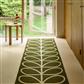 ORLA KIELY Linear StemOlive 060501 kézi készítésű gyapjúszőnyeg