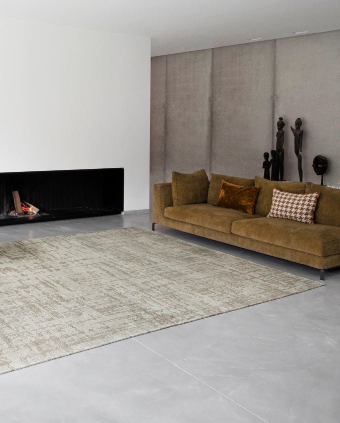 Louis De Poortere Baobab 9197 dry beige vintage szőnyeg - Leguan Exclusive - Louis De Poortere - 140 cm kör