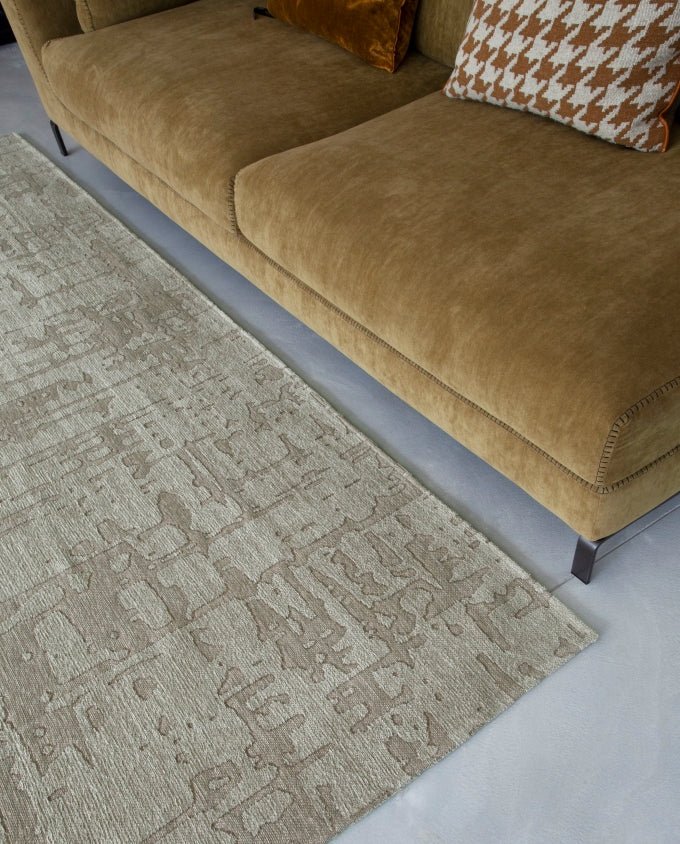 Louis De Poortere Baobab 9197 dry beige vintage szőnyeg - Leguan Exclusive - Louis De Poortere - 140 cm kör