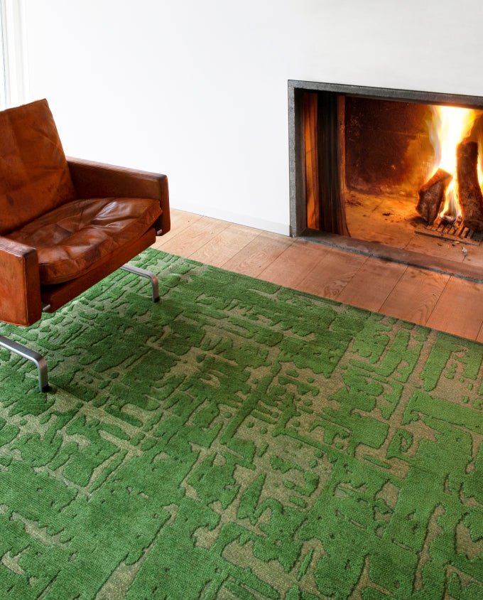 Louis De Poortere Baobab 9202 perrier's green vintage szőnyeg - Leguan Exclusive - Louis De Poortere - 140 cm kör