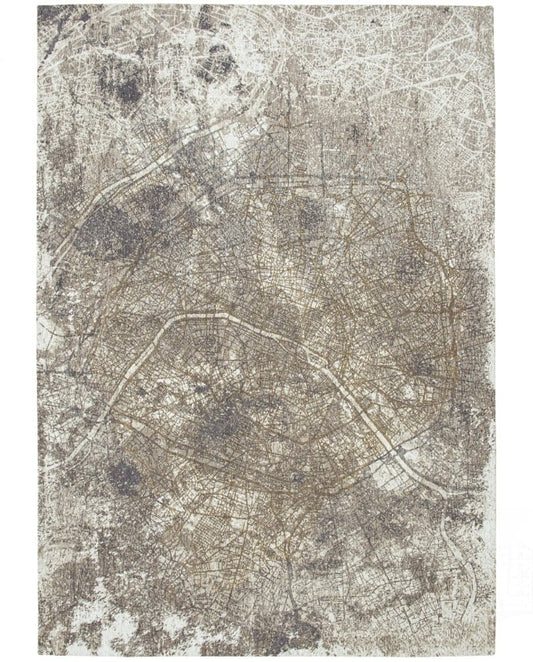 Louis De Poortere Cities Paris - Space Trip vintage szőnyeg - Leguan Exclusive - Louis De Poortere - 280 x 390 cm