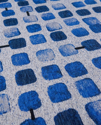Louis De Poortere Cobblestone 9348 amparo blues vintage szőnyeg - Leguan Exclusive - Louis De Poortere - 240 x 340 cm