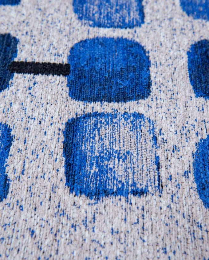 Louis De Poortere Cobblestone 9348 amparo blues vintage szőnyeg - Leguan Exclusive - Louis De Poortere - 240 x 340 cm