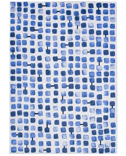 Louis De Poortere Cobblestone 9348 amparo blues vintage szőnyeg - Leguan Exclusive - Louis De Poortere - 280 x 390 cm
