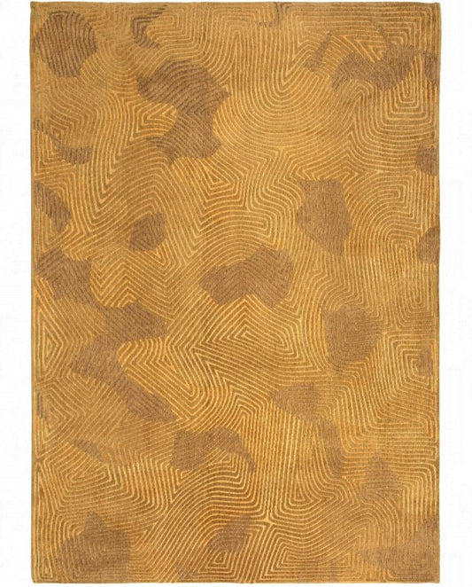 Louis De Poortere Coral 9226 jelly gold vintage szőnyeg - Leguan Exclusive - Louis De Poortere - 140 cm kör