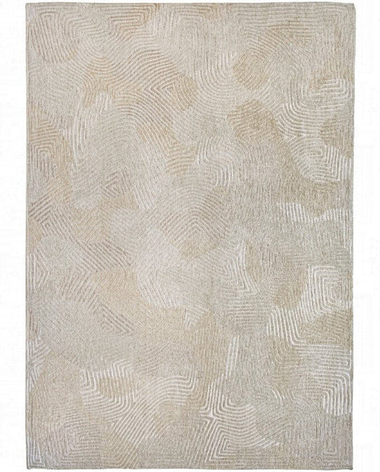 Louis De Poortere Coral 9229 shell beige vintage szőnyeg - Leguan Exclusive - Louis De Poortere - 140 cm kör