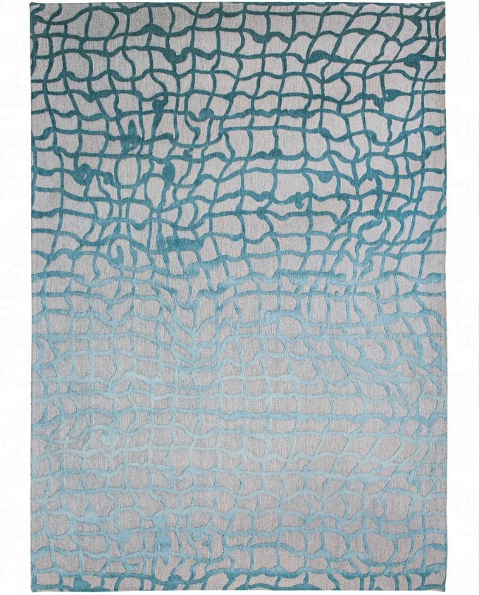 Louis De Poortere Dedalo 9203 blue marine vintage szőnyeg - Leguan Exclusive - Louis De Poortere - 80 x 150 cm